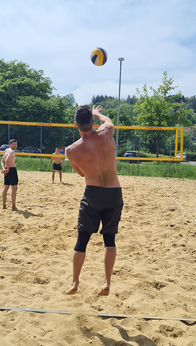 Beach Volleyball im KJC