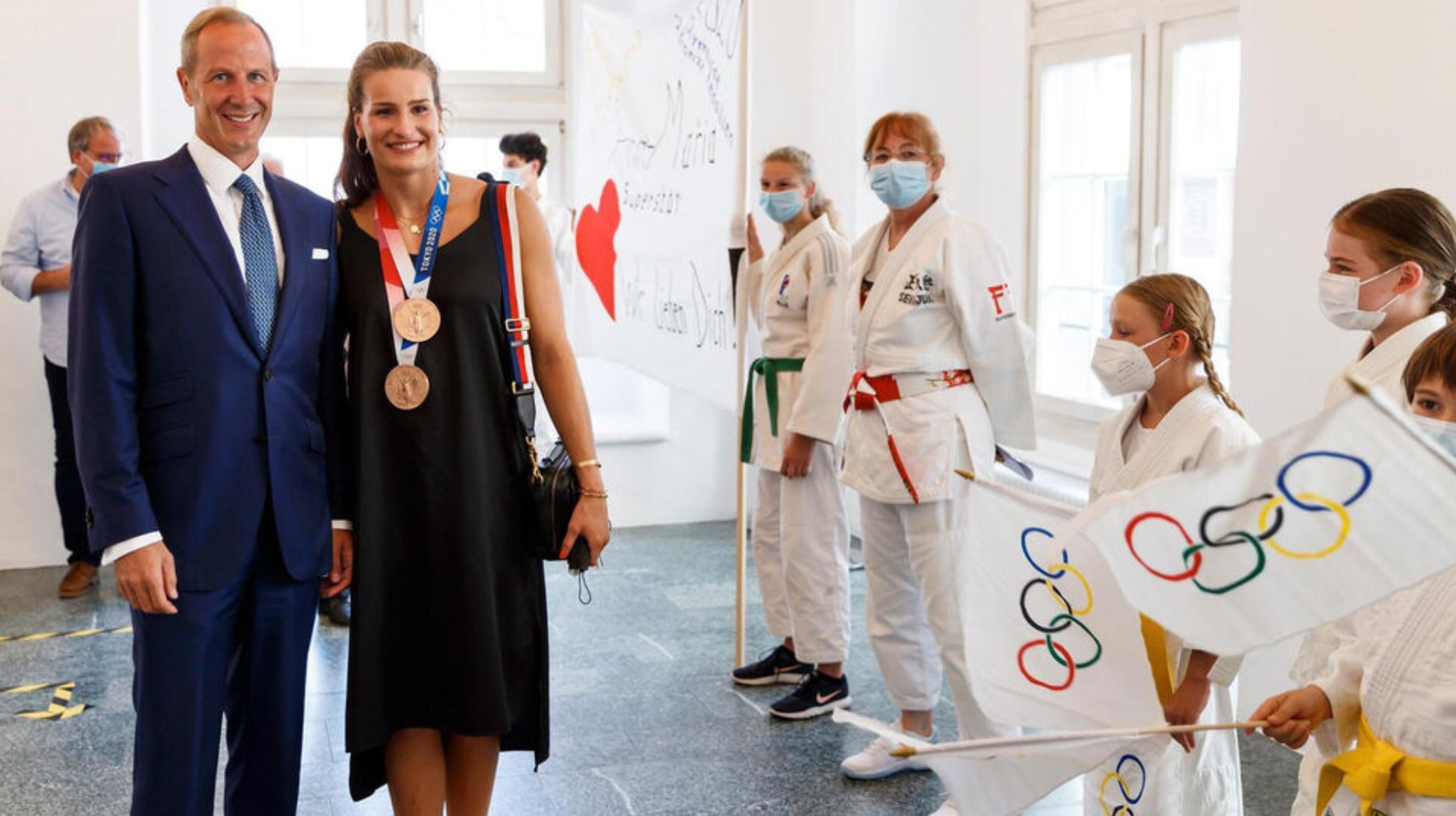 Stadt Ravensburg ehrt KJC-Olympionikin Anna-Maria Wagner